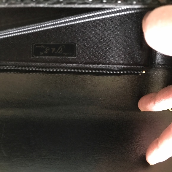 Cross body Chain Mail bag by Y & S - Picture 9 of 11